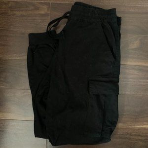 STREETWEAR SOCIETY | black cargo pants